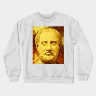 Thucydides Golden Portrait | Thucydides Artwork 9 Crewneck Sweatshirt